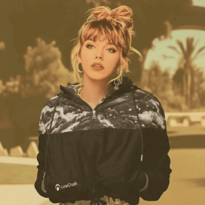 LunarCrush Cropped Windbreaker