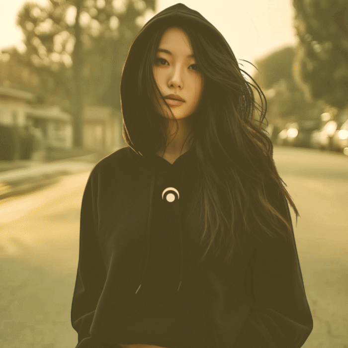 Lunarcrush Crop Hoodie