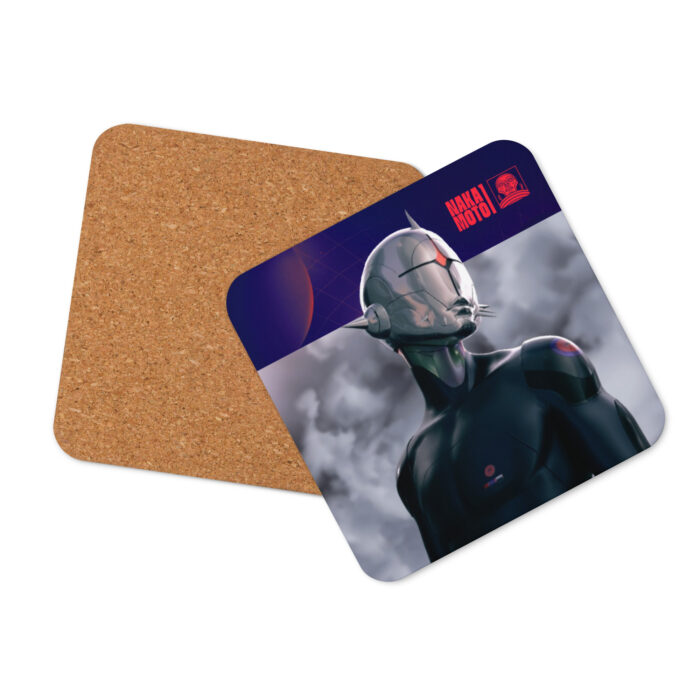Nakamoto_1 Cork-back Coaster - Image 2