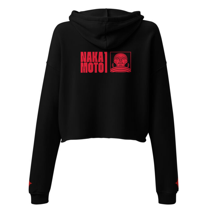 Nakamoto_1 Crop Hoodie - Image 3