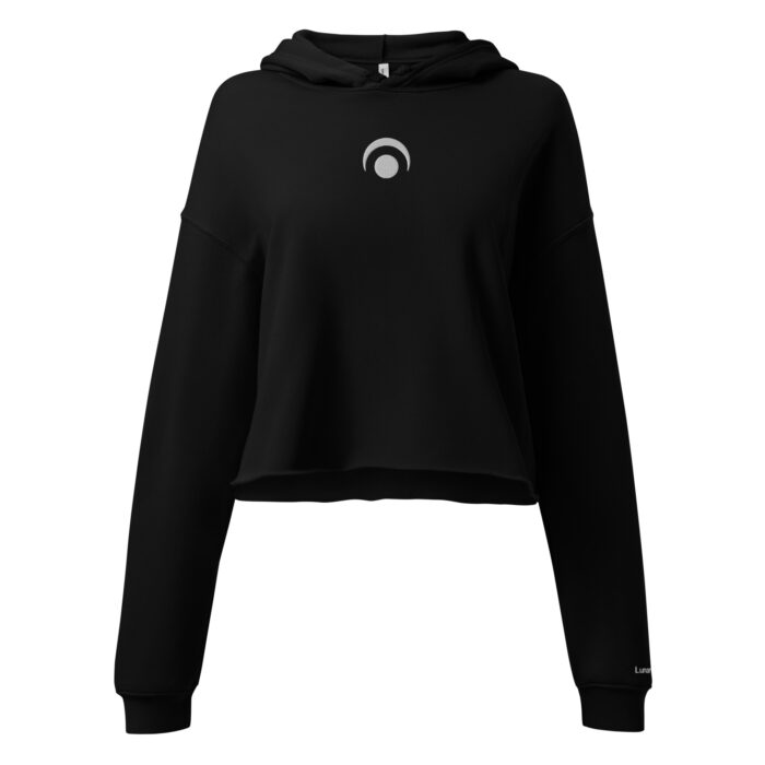 Lunarcrush Crop Hoodie - Image 2