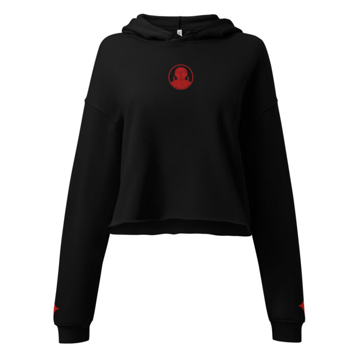 Nakamoto_1 Crop Hoodie - Image 2