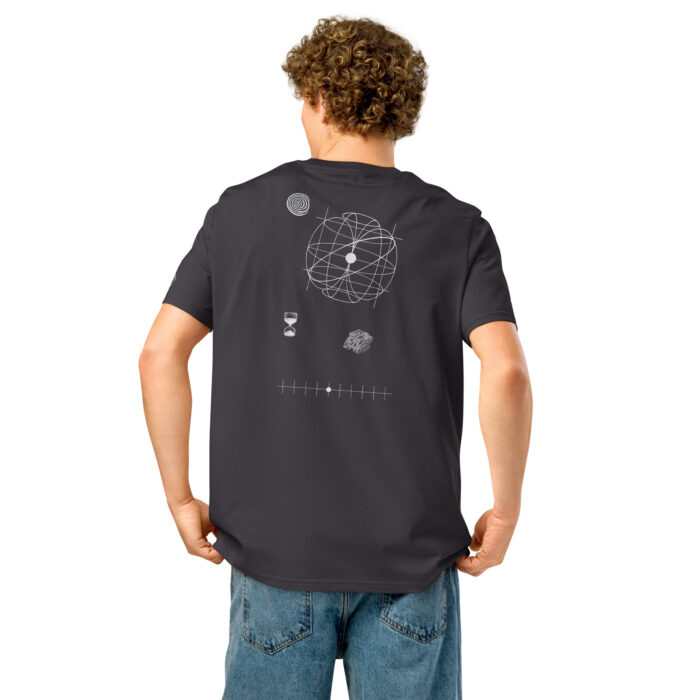 Unisex organic ribbed neck t-shirt - Image 18