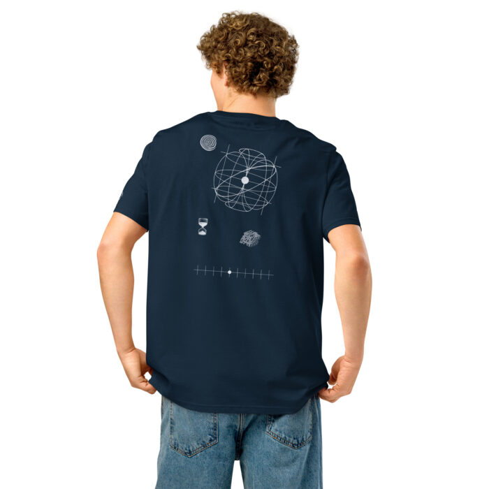Unisex organic ribbed neck t-shirt - Image 6
