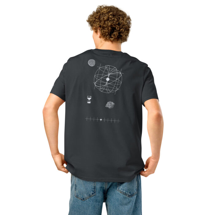 Unisex organic ribbed neck t-shirt - Image 15