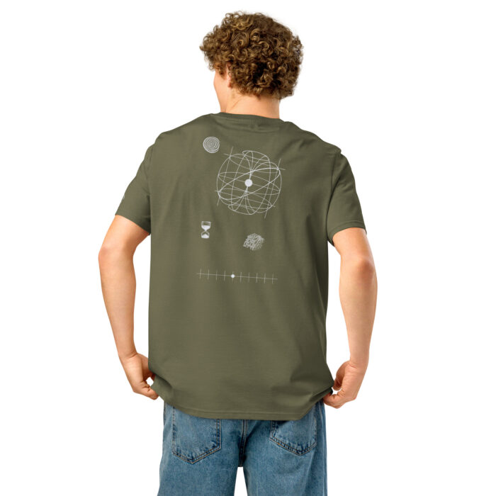 Unisex organic ribbed neck t-shirt - Image 24